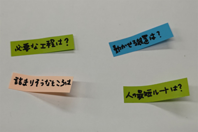 シミュレーションに必要な情報を書き出してみた