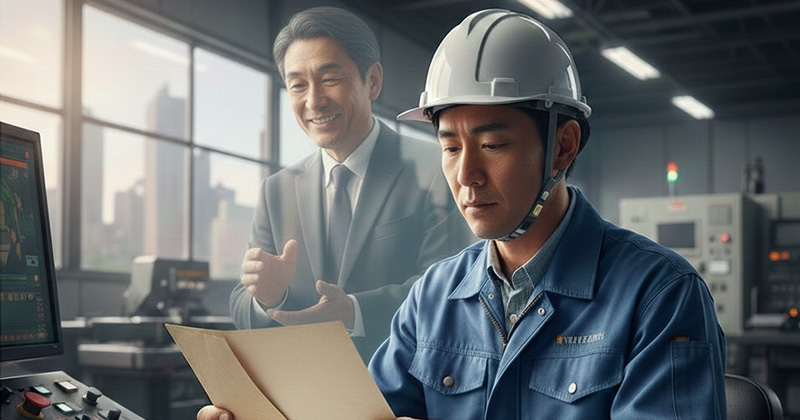 10年後の工場から届いたメール  ― 効率化で止まっていた工場が変わった理由 ― Image